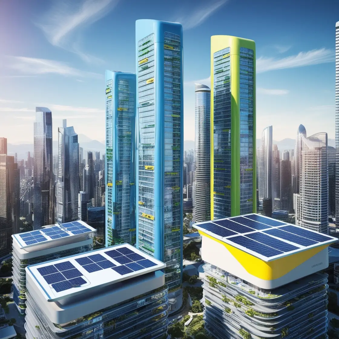 Leia mais sobre o artigo Sistemas de Energia Solar Integrados para Edifícios em Grandes Centros Urbanos 