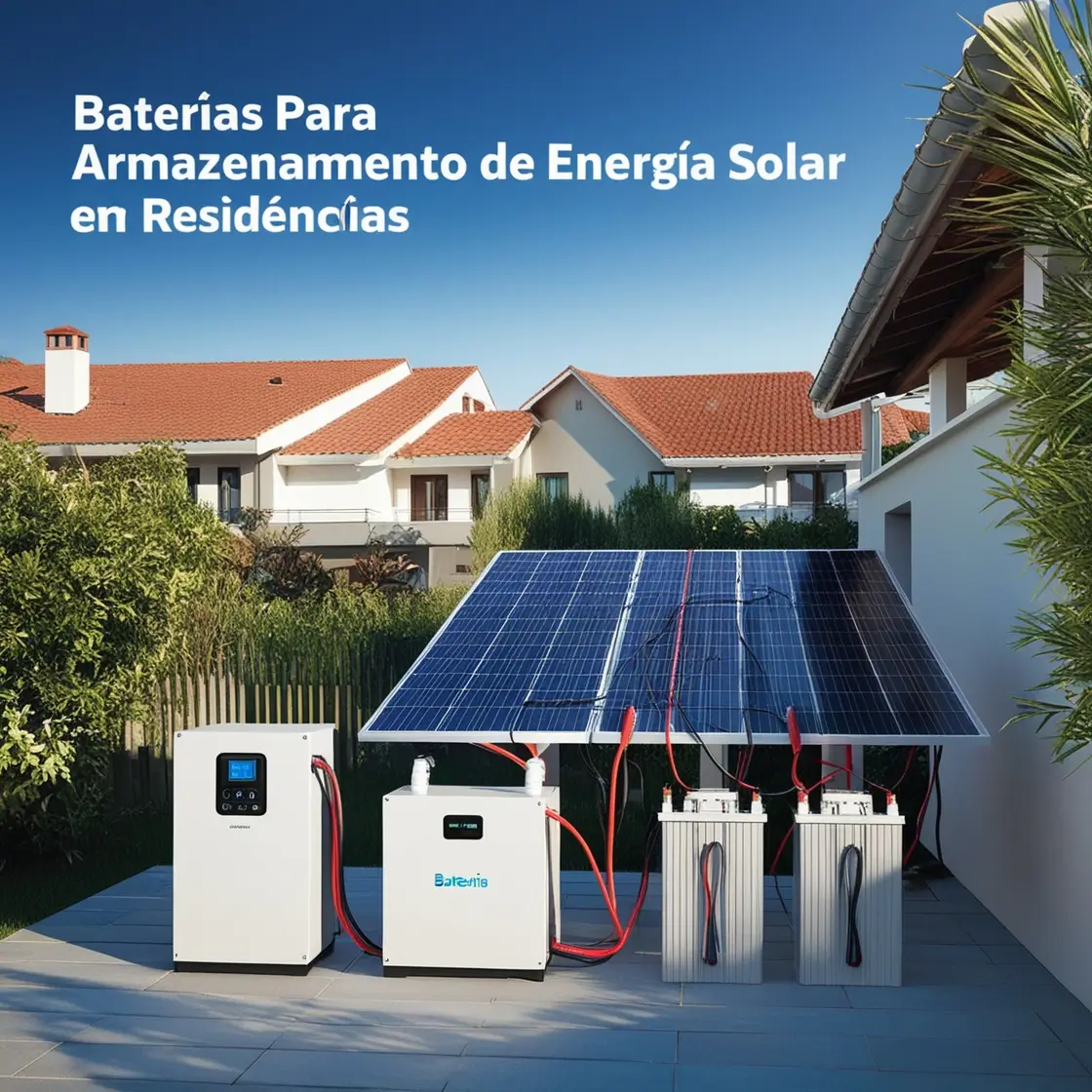 Leia mais sobre o artigo Baterias para Armazenamento de Energia Solar em Residências: Eficiência e Custo